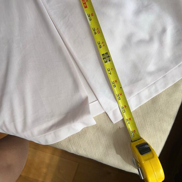 Vintage Vanity Fair Nylon Robe Womens Medium Cream Button Sheer Silky USA - Picture 9 of 9